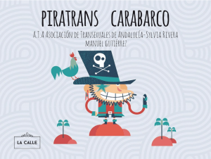 Piratrans carabarco LGTBIQ de 4 a 8 años