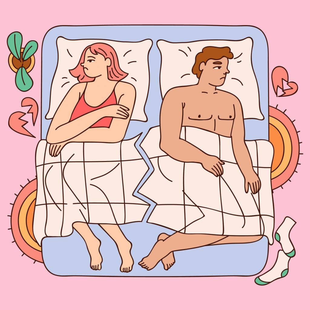 presión por llegar al orgasmo